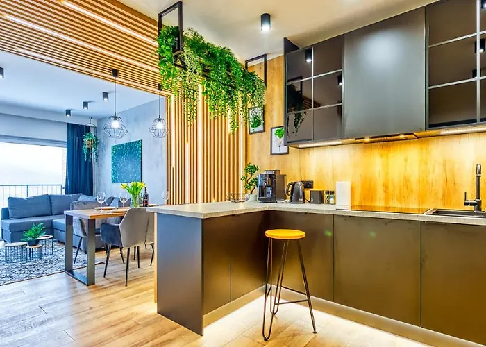 Apartament Plant Luxe Z Sauna Ogolnodostepna - 5D Apartamenty